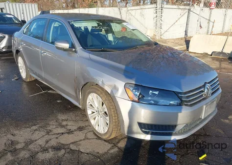 2014 Volkswagen Passat 1.8T Wolfsburg Edition from USA, damaged, VIN 1VWAT7A30EC037324
